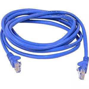 Belkin A3L980-18IN-BLS Cat. 6 UTP Patch Cable - 18in - Blue