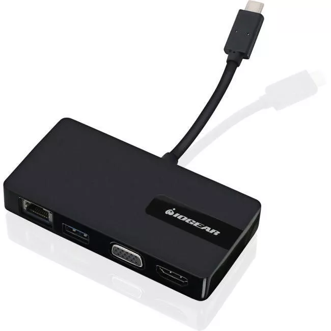 IOGEAR GUH3C44 ViewPro-C, USB-C 4-in-1 Video Adapter