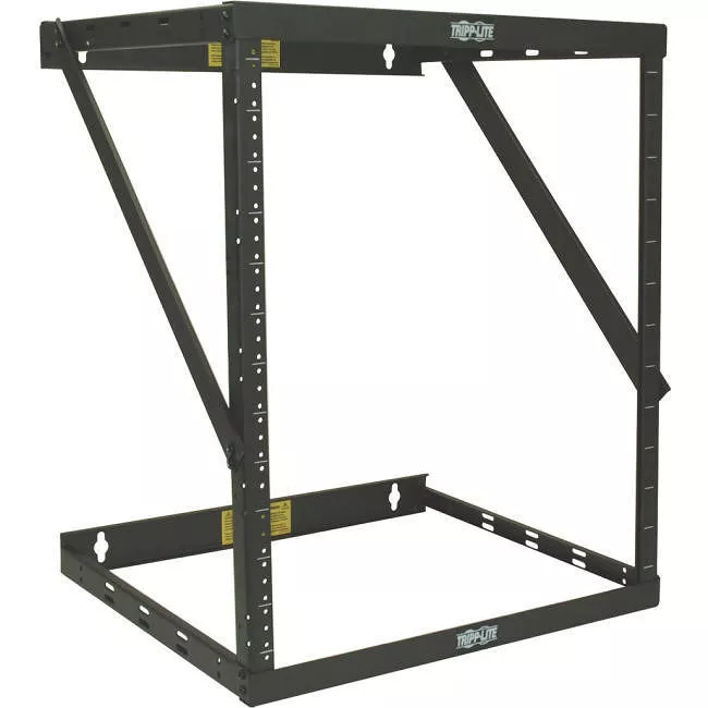 Tripp Lite SRWO12UHD SmartRack 12U Heavy-Duty Flat-Pack Low-Profile Switch-Depth Wall-Mount 2-Post Open Frame Rack