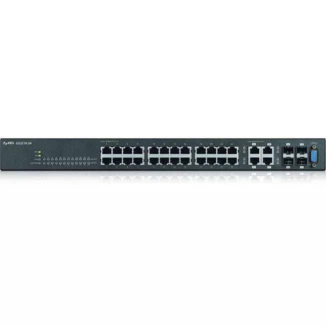 ZyXEL GS2210-24HP 24-Port GbE L2 PoE Switch