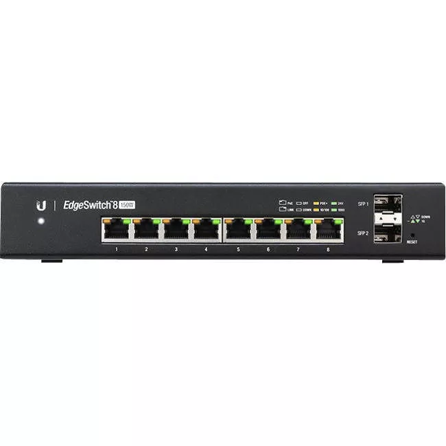 Ubiquiti ES-8-150W Managed PoE+ Gigabit Switch with SFP