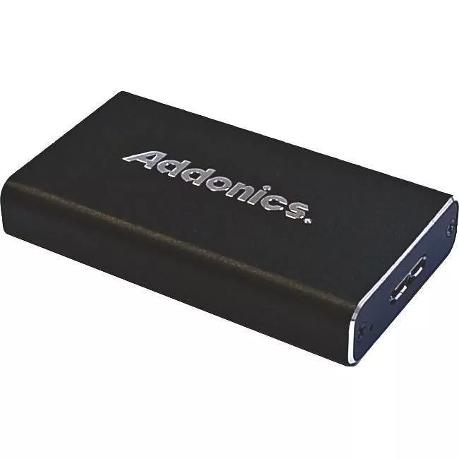 Addonics AEMSU3 Drive Enclosure - USB 3.0 Host Interface External - Black