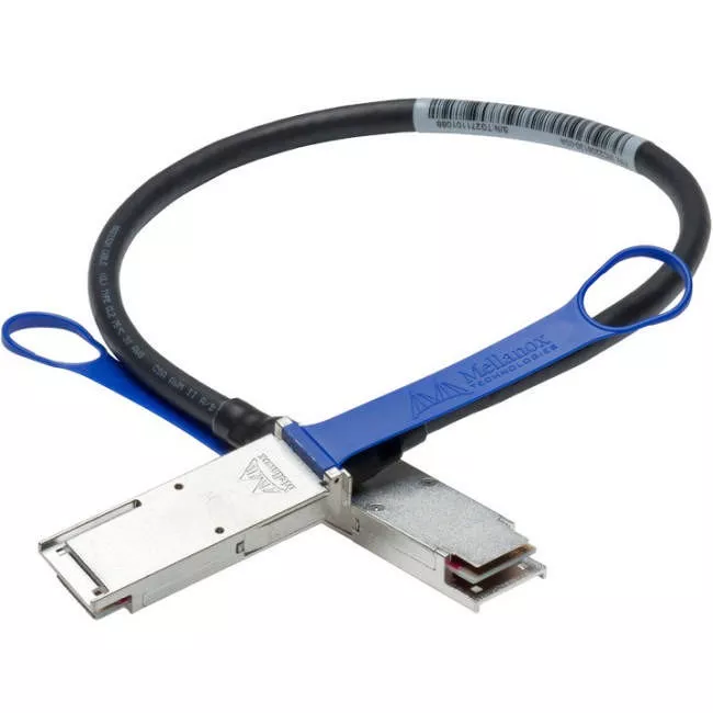 Mellanox MCP1600-E003 Passive Copper Cable, VPI, up to 100Gb/s, QSFP, LSZH, 3m