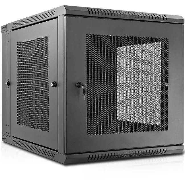 V7 RMWC12U-1N 12U Rack Wall Mount Enclosure