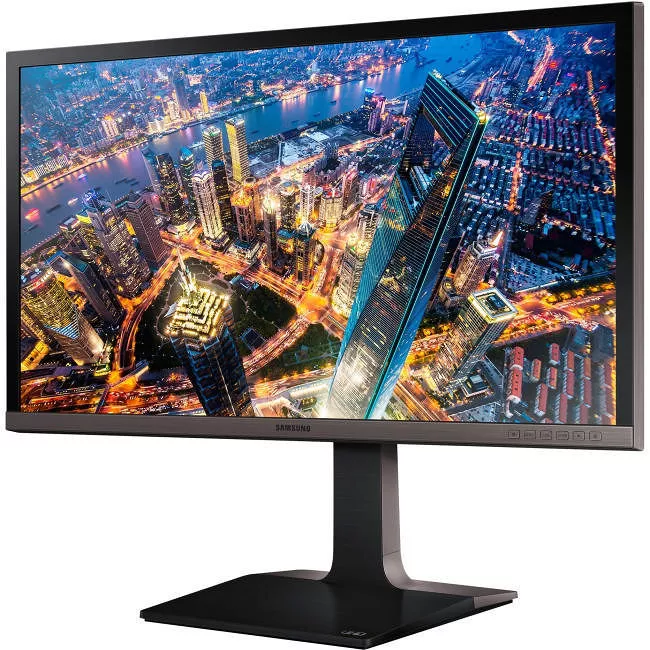 Samsung LU32E85KRS/ZA U32E850R 4K UHD LCD Monitor - 16:9 - Black, Titanium Silver