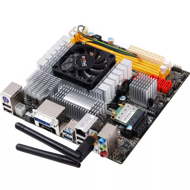 ZOTAC M880GITX-A-E Desktop Motherboard - AMD M880G - 2x DDR3 - RAID - Wi-Fi - Mini ITX