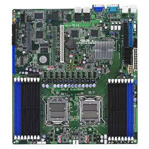 ASUS KFSN4-DRE/SAS BULK Server Motherboard - 2x Socket F LGA-1207 - NVIDIA nForce Pro 2200 - 16x DDR2 - RAID - 1x PCIe x16 - SSI EEB 3.61