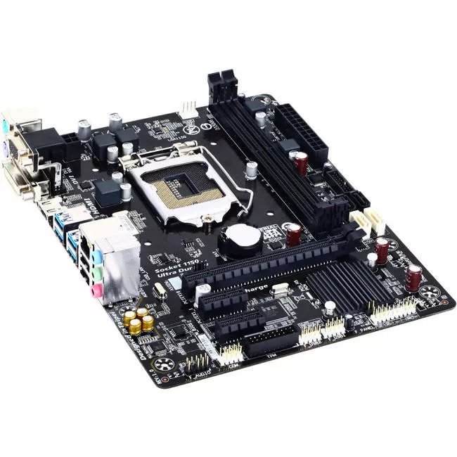 GIGABYTE GA-H81M-S2H Desktop Motherboard - 1x Socket H3 LGA-1150 - Intel H81 - 2x DDR3 - 1x PCIe x16 - 1x RJ-45 - Micro ATX