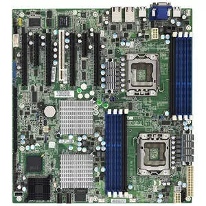 MiTAC S7025WAGM2NR Server Motherboard - 2x Socket B LGA-1366 - Intel 5520 - 8x DDR3 - RAID - 4x PCIe x16 - SSI EEB