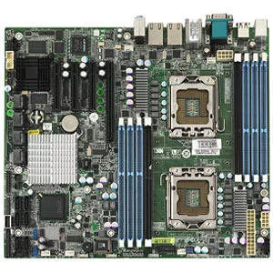 MiTAC S7016GM3NR Server Motherboard - 2x Socket B LGA-1366 - Intel 5520 - 18x DDR3 - RAID - 2x PCIe x16 - EATX