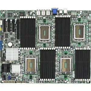 MiTAC S8812WGM3NR Server Motherboard - 4x Socket G34 LGA-1944 - AMD SR5690 - 32x DDR3 - RAID - 1x PCIe x16 - SSI MEB