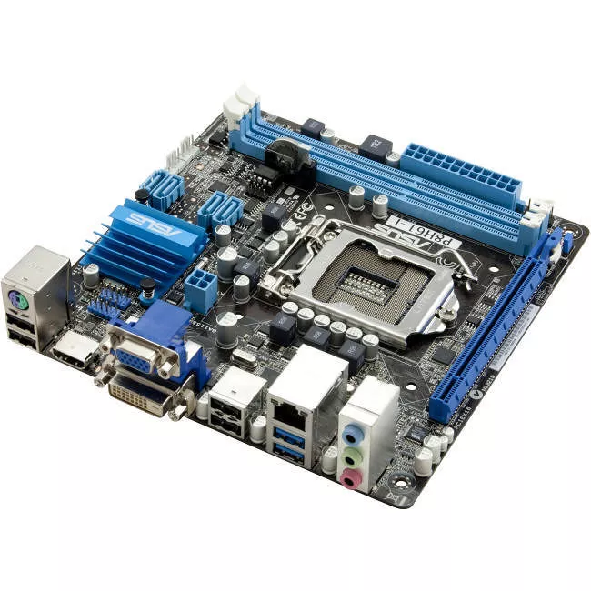 ASUS P8H61-I R2.0 Desktop Motherboard - 1x Socket H2 LGA-1155 - Intel H61(B3) Express - 2x DDR3 - No - 1x PCIe x16 - 1x RJ-45 - Mini ITX