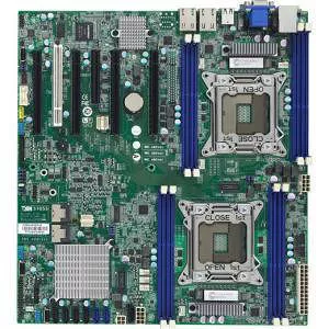MiTAC S7055WGM3NR Server Motherboard - 2x Socket R LGA-2011 - Intel C602 - 8x DDR3 - RAID - 4x PCIe x16 - SSI EEB