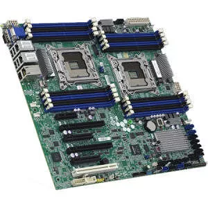 MiTAC S7050A2NRF Server Motherboard - 2x Socket R LGA-2011 - Intel C602 - 16x DDR3 - RAID - 2x PCIe x16 - 2x RJ-45 - SSI EEB
