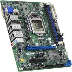 MiTAC S5517AG2NR Server Motherboard - 1x Socket H2 LGA-1155 - Intel Q67 Express - 2x DDR3 - RAID - 1x PCIe x16 - 2x RJ-45 - Flex ATX