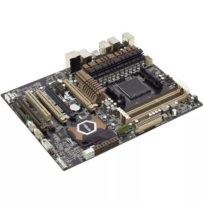 ASUS SABERTOOTH 990FX R2.0 Desktop Motherboard - 1x Socket AM3+ - AMD 990FX - 4x DDR3 - RAID - 4x PCIe x16 - 1x RJ-45 - ATX