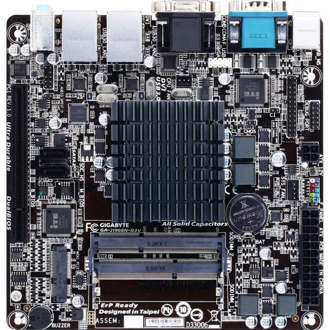 GIGABYTE GA-J1900N-D3V INTEL J1900 CELERON