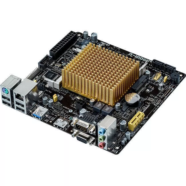 ASUS J1900I-C Desktop Motherboard - Socket BGA-1170 - Intel 2x DDR3 - 1x RJ-45 - Mini ITX