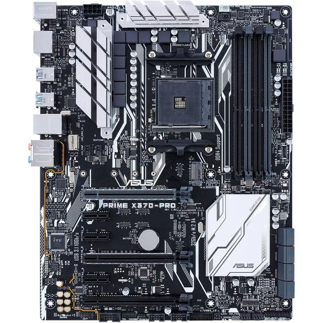 ASUS PRIME X370-PRO Desktop Motherboard - AMD Chipset - Socket AM4