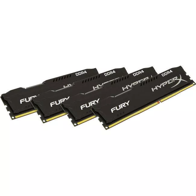 Kingston HX426C16FBK4/64 HyperX Fury 64GB DDR4 SDRAM Memory Module