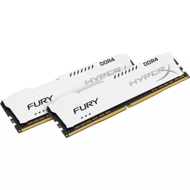 Kingston HX426C16FWK2/32 HyperX Fury 32 GB DDR4-2666 Memory - DIMM - Unbuffered - Non-ECC - 1.20 V - 2666 MHz