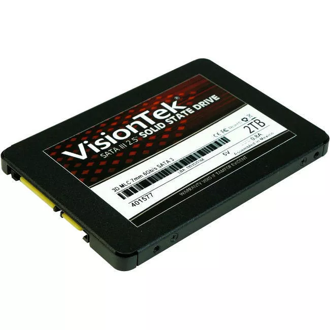 VisionTek 900982 2TB 3D 7mm MLC 2.5" SSD