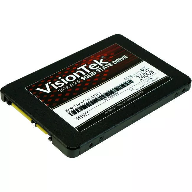 VisionTek 900979 240GB 3D 7mm MLC 2.5" SSD