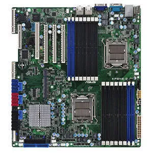 ASUS KFSN5-D Server Motherboard - 2x Socket F LGA-1207 - NVIDIA nForce Pro 3600 - 16x DDR2 - RAID - 3x PCIe x16 - SSI EEB 3.61