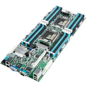 ASUS Z9PH-D16 (ASMB6-IKVM) Server Motherboard - 2x Socket R LGA-2011 - Intel C602 - 16x DDR3 - RAID - 1x PCIe x16 - 3x RJ-45 - Half SSI