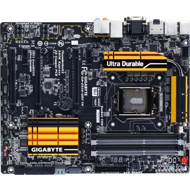 GIGABYTE GA-Z97X-UD7-TH GA-Z97X-UD7-TH Desktop Motherboard - Intel Chipset - Socket H3 LGA-1150
