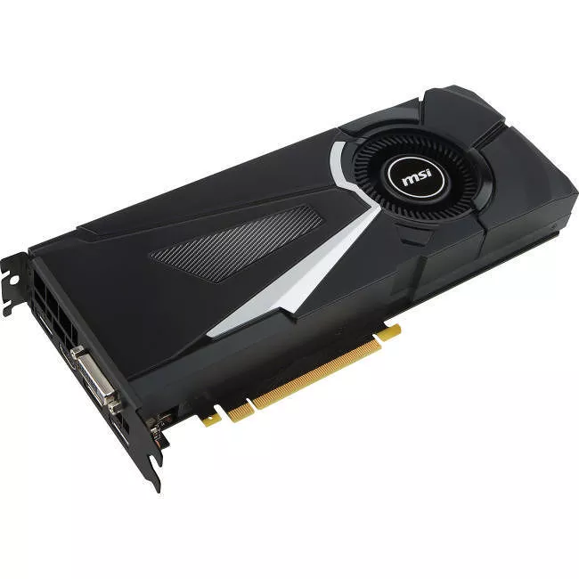 MSI GTX 1080 AERO 8G OC GeForce GTX 1080 Graphic Card - 1.63 GHz Core - 8GB GDDR5X - PCI-E 3.0 x16