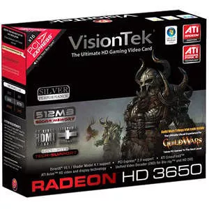 VisionTek 900232 Radeon HD 3650 512MB x16 PCIe Graphics Card