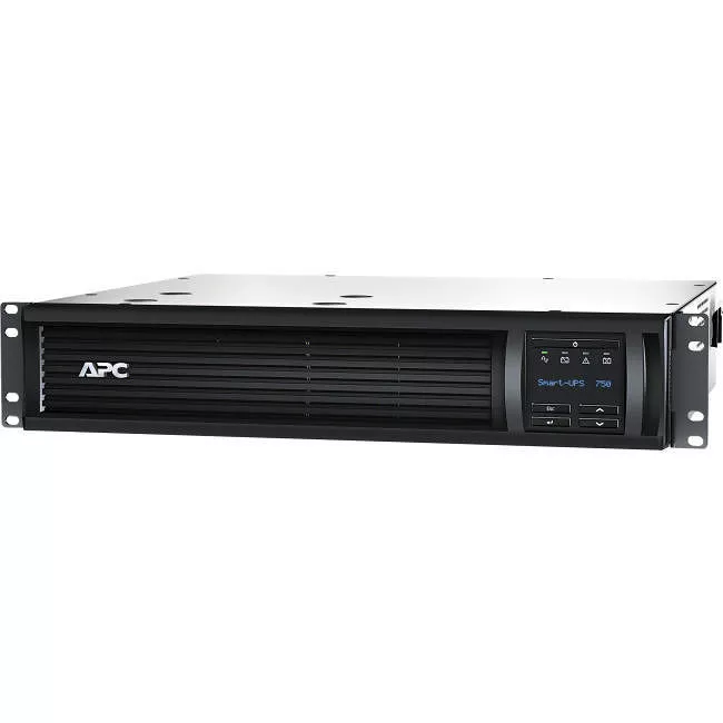 APC SMT750RM2UNC Smart-UPS 750VA LCD RM 120V with Network Card