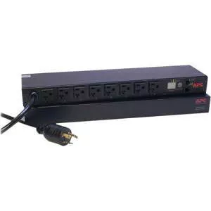 APC AP7901B Rack PDU, Switched, 1U, 20A, 120V, (8)5-20