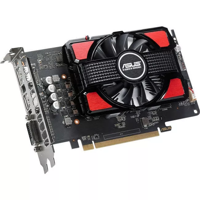 ASUS RX550-2G Radeon RX 550 Graphic Card - 1.18 GHz Core - 2 GB GDDR5 - PCI Express 3.0 - Dual Slot