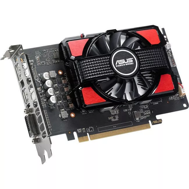 ASUS RX550-4G Radeon RX 550 Graphic Card - 1.18 GHz Core - 4 GB GDDR5 - PCI Express 3.0 - Dual Slot