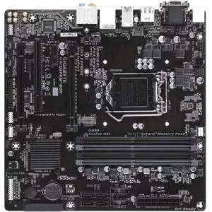 GIGABYTE GA-Q270M-D3H Desktop Motherboard - 1x Socket H4 LGA-1151 - Intel Q270 - 4x DDR4 - RAID - 1x M.2 - 2x PCIe x16 - Micro ATX