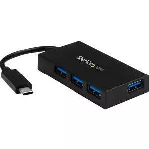 StarTech HB30C4AFS 4 Port USB C Hub - USB-C to 4x USB-A USB 3.0