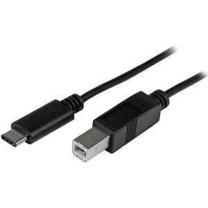 StarTech USB2CB2M 6 ft USB 2.0 Type-C to Type-B Cable - USB Type C Printer Cable
