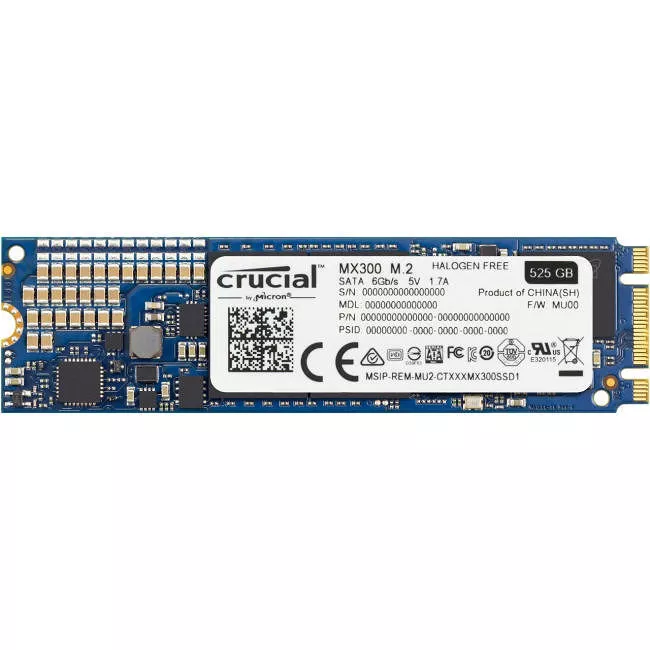 Crucial CT525MX300SSD4 MX300 525 GB Internal SSD - SATA - M.2 2280
