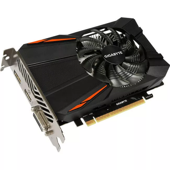 GIGABYTE GV-N105TD5-4GD GeForce GTX 1050 Ti - 4 GB - PCIe x16 - Graphic Card