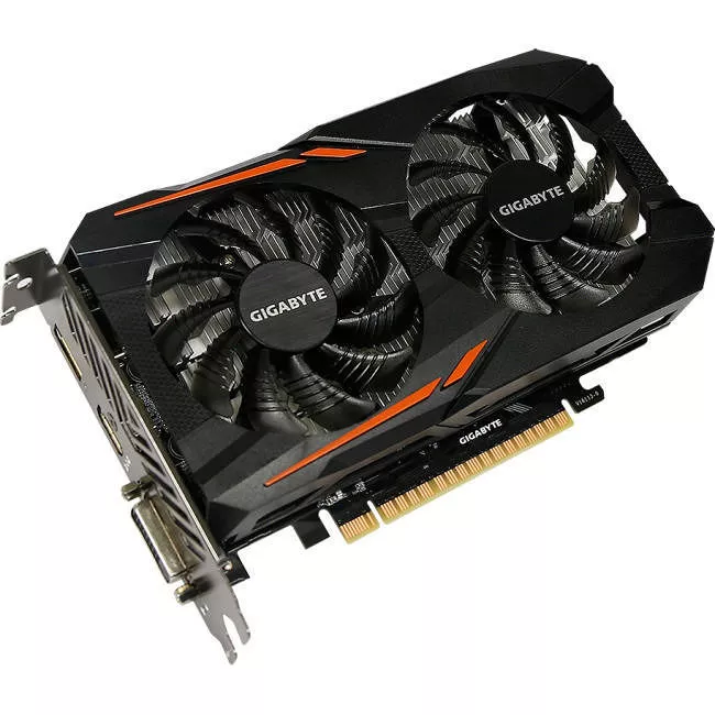 GIGABYTE GV-N1050OC-2GD NVIDIA GeForce GTX 1050 Graphic Card - 2 GB GDDR5
