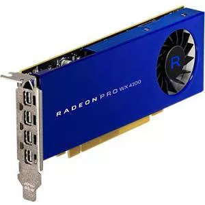 AMD 100-506008 Radeon Pro WX 4100 Graphic Card - PCIe x16 - LP - 4 GB GDDR5