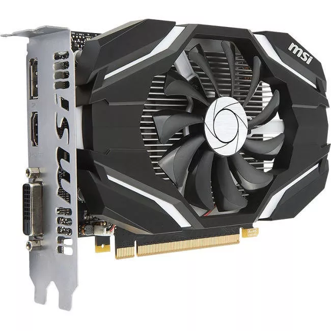 MSI GTX 1050 2G OC GeForce GTX 1050 Graphic Card - 1.40 GHz Core - 2 GB GDDR5 - PCI Express 3.0 x16