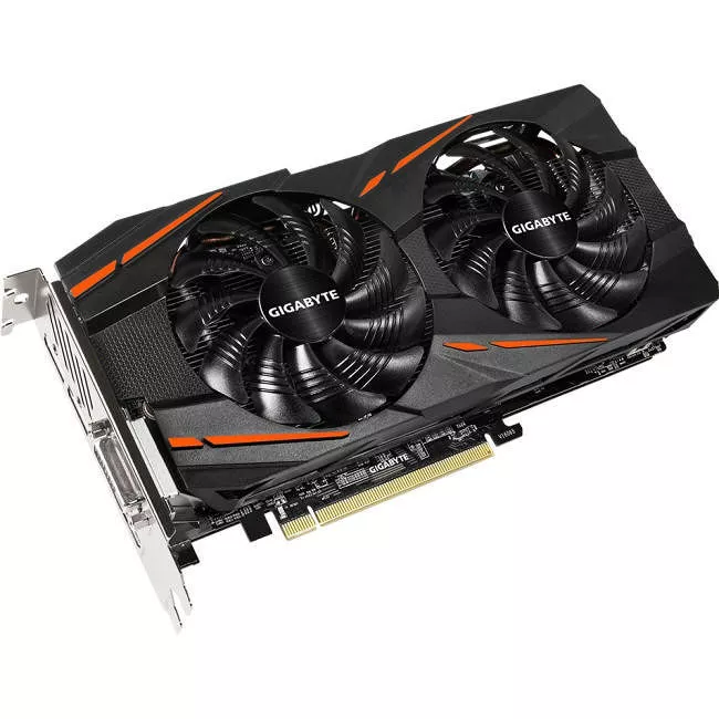 GIGABYTE GV-RX480WF2-4GD Radeon RX 480 Graphic Card - 1.27 GHz Core - 4 GB GDDR5 - PCI-E 3.0 x16