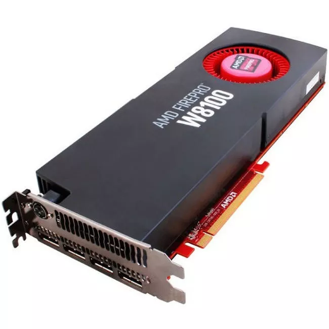 AMD 100-505976 FirePro W8100 Graphic Card - 8 GB GDDR5 - PCIe x16 - Dual Slot