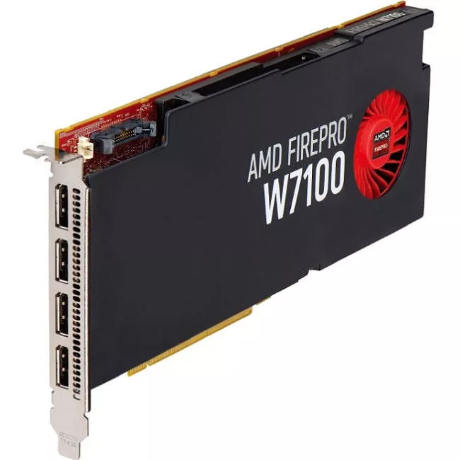 AMD 100-505975 FirePro W7100 - 8 GB GDDR5 - PCIe 3.0 x16 - Full-length/height