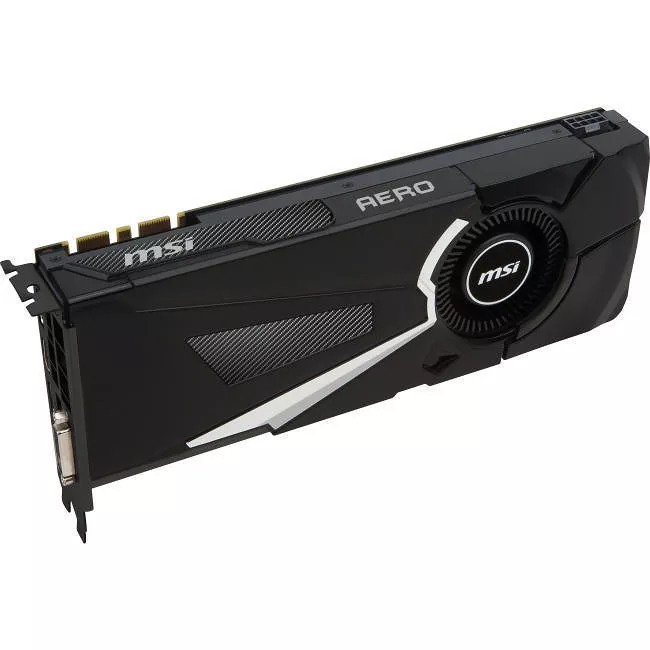 MSI GTX 1070 AERO 8G  OC GeForce GTX 1070 Graphic Card - 1.53 GHz Core - 8 GB GDDR5 - PCI-E 3.0 x16