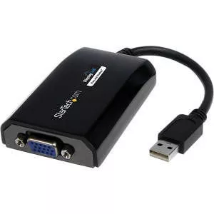 StarTech USB2VGAPRO2 USB to VGA Adapter - External USB Video Graphics Card