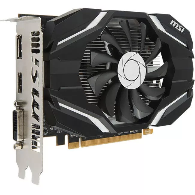 MSI RX 460 2G OC Radeon RX 460 Graphic Card - 1.21 GHz Boost Clock - 2 GB GDDR5 - PCI-E 3.0 x16